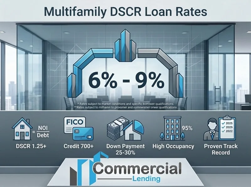 multifamily dscr loan rates in 2026